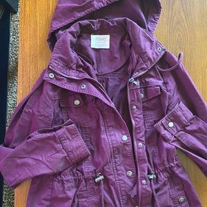 Purple utility jacket! Great condition! M